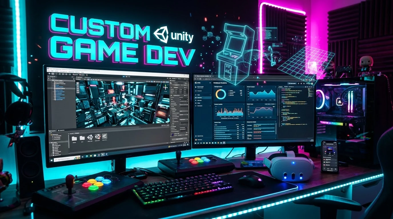 Desarrollo de juegos en Unity para empresas, ferias y VR